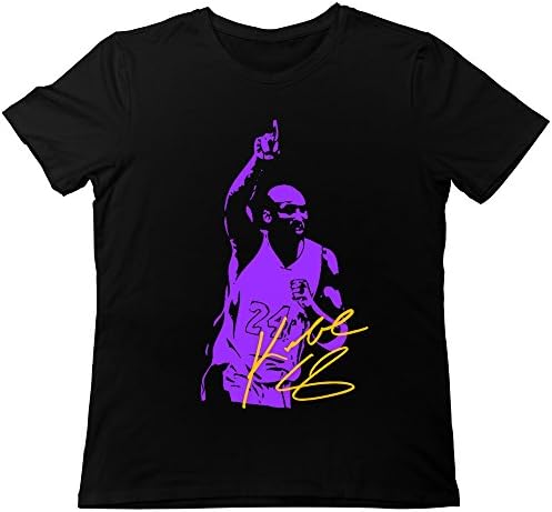 Joseph Men's Lakers Kobe Bryant 24 Signature Fashion T Shirts