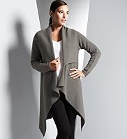 Autograph Pure Cashmere Open Front Waterfall Cardigan