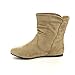 RADIANT TASTEFUL Women's New Fashion Casual Plain Shoe Hot Flat Heel Ankle Boots