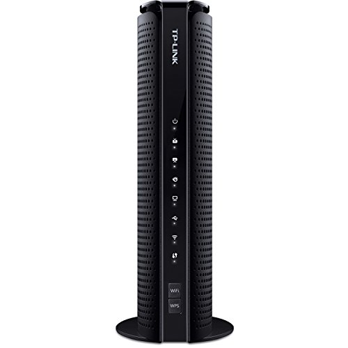 TP-LINK N300 DOCSIS 3.0 (8x4) Wireless Wi-Fi Cable Modem Router, Certified for Comcast, Time Warner Cable, and Cablevision (TC-W7960)