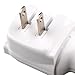 Naztech N300-12204 Apple Certified Lightning 8-Pin 3-In-1 Portable Car and Wall Charger for iPhone 5/5S, 6/6 Plus and iPad Air/Air 2, iPad Mini/2/3 - White