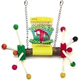 Pet Love Wooden Twirler Block Swing