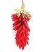 100 Light Illuminated Chili Ristra, Red
