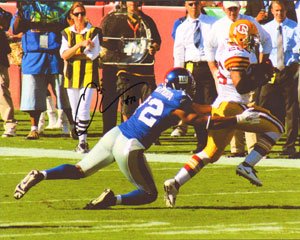 Osi Umenyiora Signed New York Giants 8X10 Photo