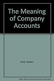 Meaning of Company Accounts