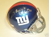 Sinorice Moss Autographed NY Giants Riddell Mini Helmet