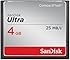 SanDisk Ultra 4GB Compact Flash Memory Card Speed Up To 25MB/s, Frustration-Free Packaging- SDCFHS-004G-AFFP  (Label May Change)