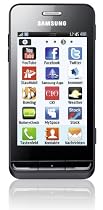 Samsung Wave 723 Smartphone (8,1 cm (3,2 Zoll) Display, Touchscreen, 5 Megapixel Kamera) midnight-black