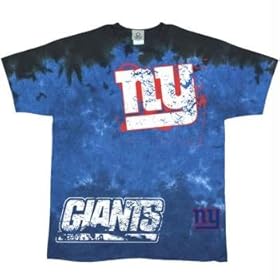 New York Giants Fade Tie Dye Adult T-Shirt