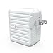 plusLIFEGUARD Dual USB  Wall Charger 3.1A with Plus IQ Technology, White