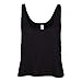 Bella Women's Maxine Cropped Fit Flowy Boxy Tank Top Shirt
