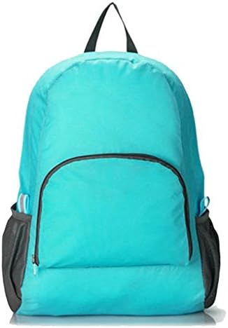 Durable Travel Backpack Daypack Hiking Backpack. Foldable Lightweight and easy to Use for Men and Women (Blue)