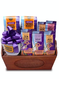 Organic Coffee Company Starter Basket:The Organic Coffee Company, Organic Coffee 