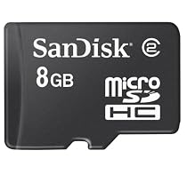 SanDisk microSDHC 8GB Card