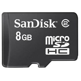 SanDisk Micro SDHC 8GB Card Only