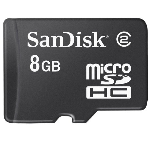 SanDisk microSDHC 8GB Card