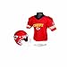 Franklin Sports NFL Kansas City Chiefs Helmet and Jersey Set #15720F21