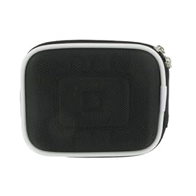 rooCASE Med Nylon Hard Shell (Black) Case for Flip Ultra Camcorder 2nd Generation Yellow