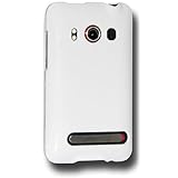 Amzer Polished Snap On Crystal Hard Case for HTC EVO 4G (White)