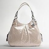 Coach Mia Embossed Leather Maggie 15727 (SV/Shimmer/Putty) 41pjRACx FL. SL160 Coach Mia Embossed Leather Maggie 15727 (SV/Shimmer/Putty)