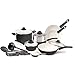 GreenLife Soft Grip 16pc Ceramic Non-Stick Cookware Set, Black - CC001021-001