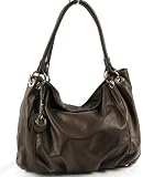 Grand sac &agrave; main Cuir marron choco mod&egrave;le Parma