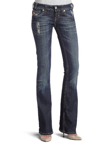 MEK Denim Womens Oaxaca Bootcut Jean, Dark blue, 31