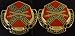INSTALLATION MANAGEMENT AGENCY Distinctive Unit Insignia - Pair