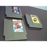 Nes Nintendo 4 game Combo Pack:Super Mario Bros./Duck Hunt Combo, Super Mario Bros. 2, Super Mario Bros. 3 Video games Cartridges