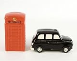 41pjXD8s24L. SL160  Ceramic London Black Taxi Cab/Red London Phone Box Money Box 2/set (GI4091)
