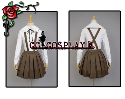 女性Mサイズ コスプレ衣装　ダンガンロンパ 　希望の学園と絶望の高校生　不二咲千尋　風