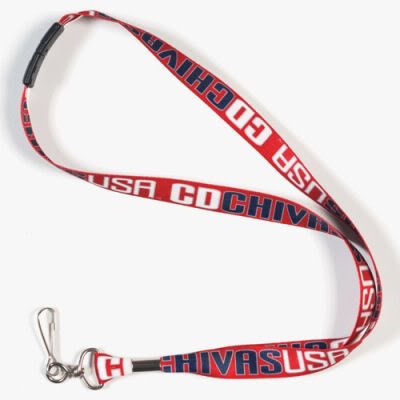 CHIVAS USA OFFICIAL LOGO LANYARD KEYCHAIN