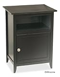 Accent Night Stand, Black