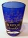 Madrid Spain Cobalt Blue Shot Glass