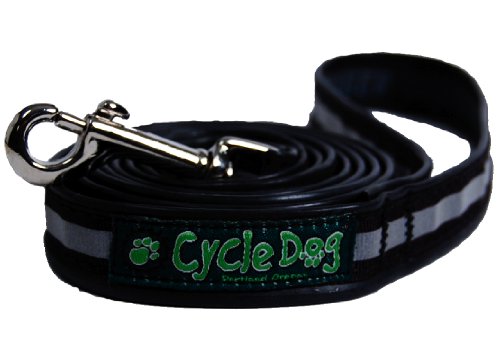 Cycle Dog Reflective Dog Leash - Black - Standard