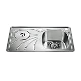 Buy 29Inch Undermount Stainless Steel Kitchen Sink with water drain,Liquid soap... by LITB