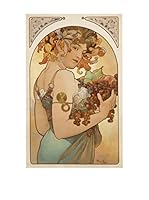 Picture Lienzo Fruit Ii - Mucha Alfons