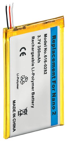 Goobay 49788 Ersatzakku f&uuml;r Apple iPod nano 2G (350 mAh) Preisvergleich