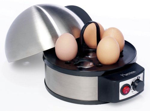 Bestron DJA305 Edelstahl Eierkocher