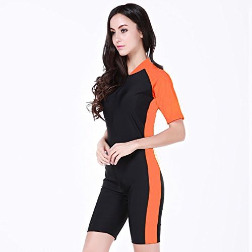 Ulike2 Scuba Snorkeling Lycra Diving Suit Short Sleeve Half-suit Uv Protection Swimsuit (8#, S)