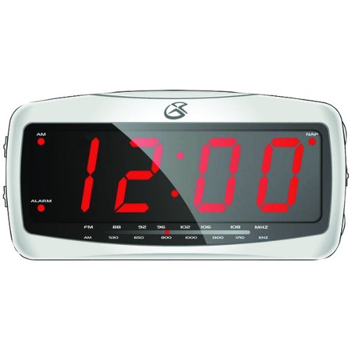 NEW AM/FM Clock Radio - CR-2307