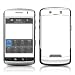 Solid State White Design Protective Skin Decal Sticker for BlackBerry Storm 9530 Cell Phone