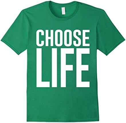 Men's Choose Life Wham Vintage Retro 80s-Choose Life t-shirt 2XL Kelly Green