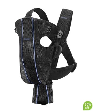BabyBjorn Air Carrier - Black Blue