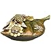 Jay Strongwater Frogs on Leaf Shaped Box