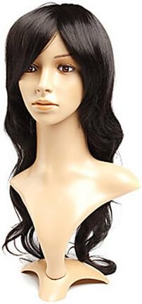 HI GIRL New Sexy Ladies Long Black Curly Wavy Natural Hair Women Wigs / Wig Cap About 26inch/70cm #3
