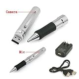 4GB USB2.0 SPY Pen Video and Voice Camcorder Recording with 300K Pixel Drive Cam Camera Pin-hole Camera DVR (up to 20 hours Video recording)