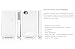SGP iPhone 4 Leather Case Valencia Swarovski Series - White