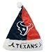 Houston Texans Color Block Santa Hat