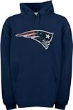 New England Patriots Navy Vintage Logo III Hooded Sweatshirt